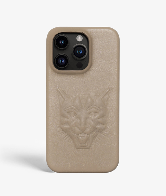 iPhone 14 Pro Max Leather Case Tiger Tan